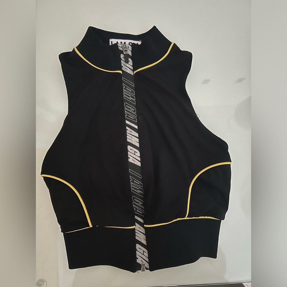 I AM GIA Myra Crop Top Black